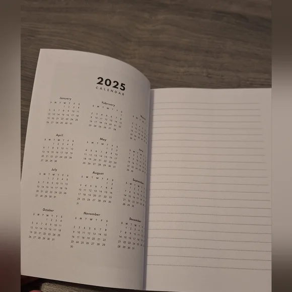 NEW!! Journal with Floral Design, designed by me 200 Pages - Picture 4 of 6